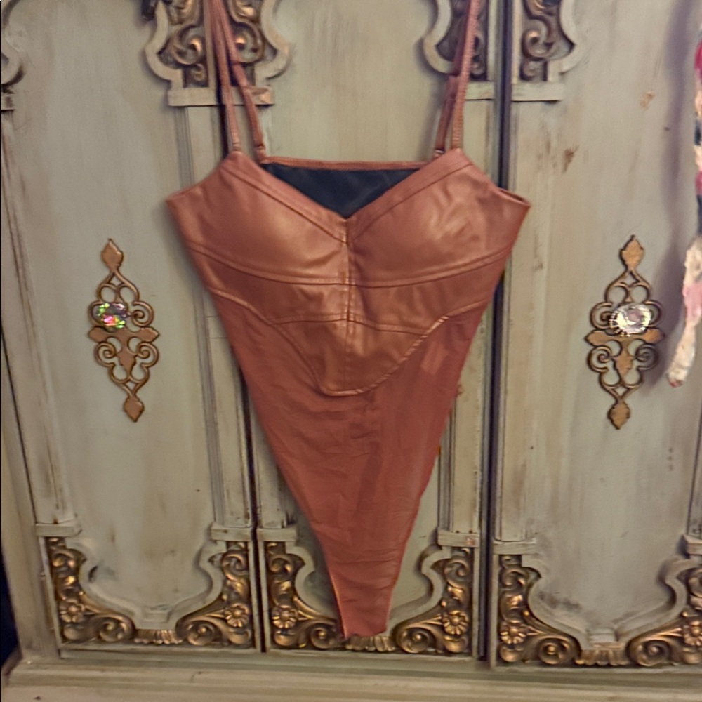 Brown Corset Top